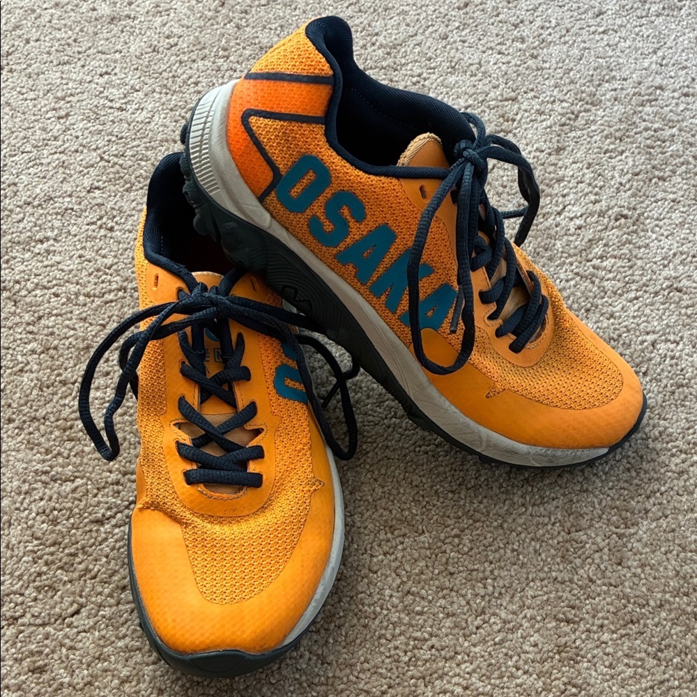 Osaka orange sneakers size 6.5